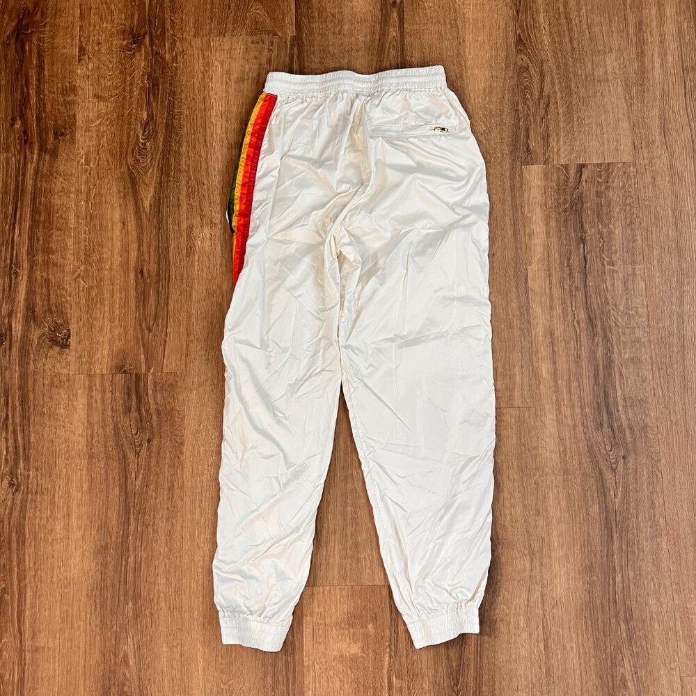 NWOT Aviator Nation 5 Stripe Dresden White Tracksuit Set Sz M - Picture 14 of 16
